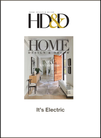 It's Electric, Triangle Home Design & Decor Magazine, January/February 2024